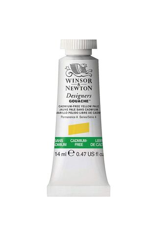 Winsor Newton Winsor & Newton Designers Guaj Boya 14ml Cadmium-Free Yellow Pale 907 S.4