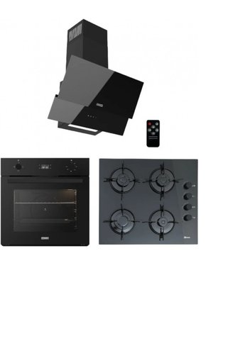 ukinox SİYAH CAM ANKASTRE SET (Carlo 60 + Smart 3000 + Dolce 60) SERİSİ