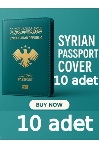 senada Yeni Suriye pasaport kılıfı 10 adet