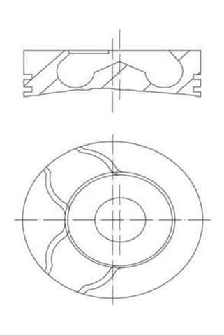 MAHLE MOTOR PISTON SEGMAN P806 P807 EXPERT EVASION C8 JUMPY DW10ATED4 2.0HDI 16V/85.60MM/0.50 FARKLI MAHLE