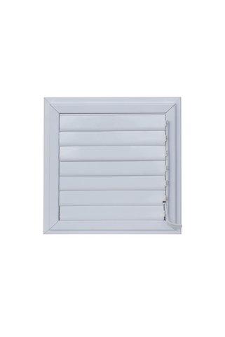 Canowe 45x45 cm Beyaz Alüminyum Banyo Menfezi