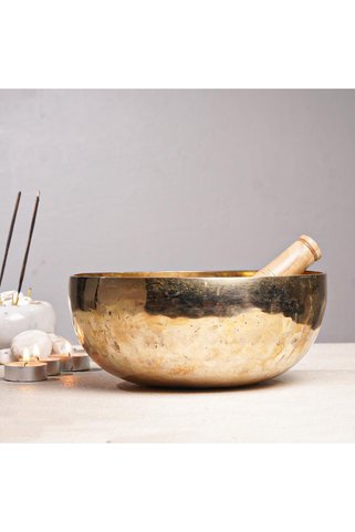 Mitr 24 cm El Yapımı Tibet Kasesi