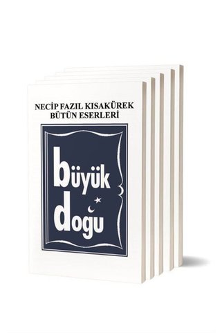 Büyük Doğu Yayınları Necip Fazıl KISAKÜREK Bütün Eserleri Külliyatı 101 Kitap set