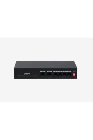 DAHUA PFS3006-4ET-36 6 PORT 4XFE-2XFE 36W POE SWİTCH