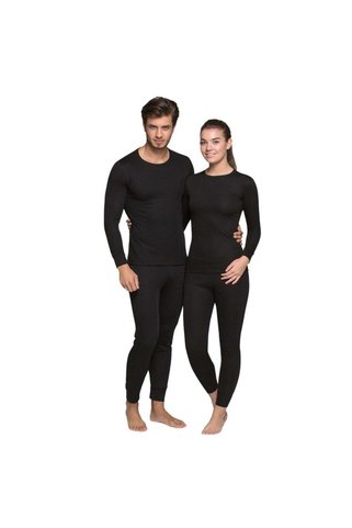 THERMOFORM Yetişkin Termal İçlik - - Heavy - Unisex - Siyah