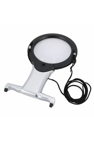 Eldenör Nikula- 2X 6X LED eller serbest,boyun asılı,dıkış,okuma için en uygun Büyüteç 11b-1 ( Lisinya ) LSEL