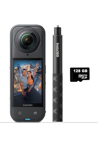 Insta360 X5 Invisible 114CM Selfie Stick Bundle (128GB)
