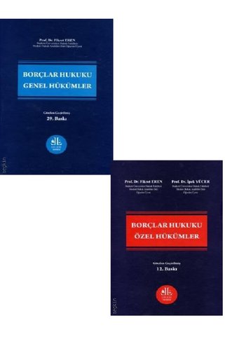 Seçkin Yayıncılık Fikret Eren  Borçlar Hukuku Genel HükümlerBorçlar Hukuku Özel Hükümler 2 KİTAP