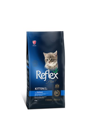 Reflex Kitten Somonlu Ve Pirinçli Yavru Kedi Maması 15 Kg