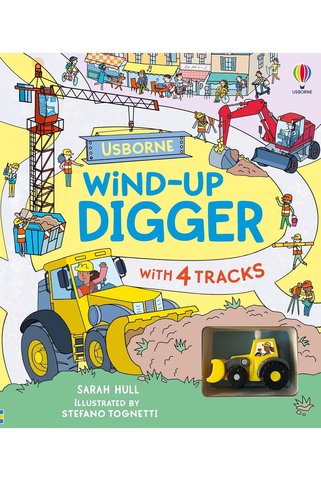 Usborne Wind-Up Digger (Hareketli Kitap)