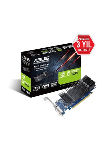 ASUS GT1030-SL-2G-BRK 2GB Geforce GT1030 GDDR5 64bit HDMI DVI 16x Ekran Kartı