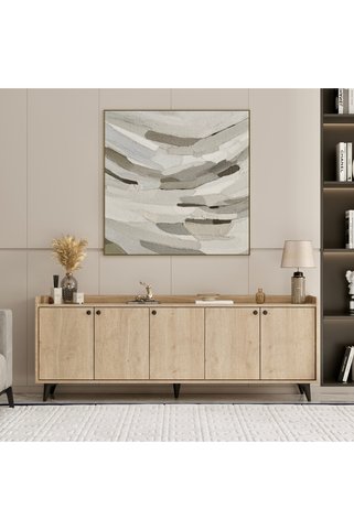 Mymob Belori Konsol, Tv Sehpası Safirmeşe 185 Cm 5 Kapaklı
