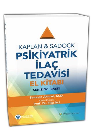 Güneş Tıp Kitabevleri Kaplan & Sadock Psikiyatrik İlaç Tedavisi El Kitabı 8. Baskı