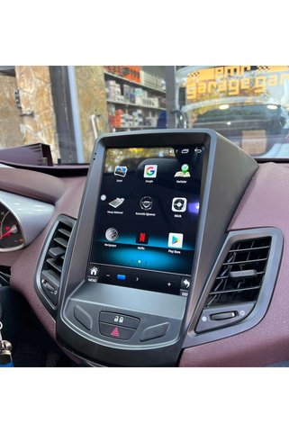 For-X FORD FİESTA TESLA(2009-2018)-9.7''ANDROİD GERÇEK 4+64 GB ram/4ÇEKİRDEK 1.6Ghz/BT-CARPLAY-KAMER