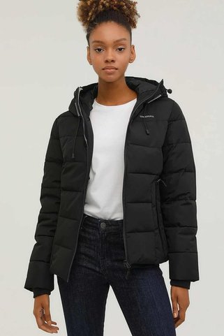 lumberjack APRESKI COAT B7 Kadın Mont 101398817-1SIYAH
