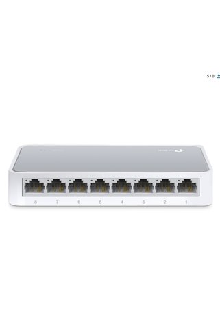TP-LINK TL-SF1008D 8 PORT 10/100 FAST ETHERNET DESKTOP SWITCH