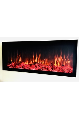 Esha Home 14 EFEKT DEKORATİF ŞÖMİNE BLUETOOOTH+KUMANDA+ÇITIRTI 120x30X16 CM