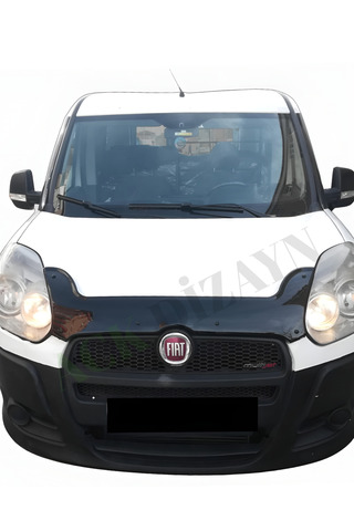 ACK Dizayn FİAT DOBLO 2011-2015 ARACA ÖZEL KAPUT RÜZGARLIĞI A+ PİANOBLACK 4MM