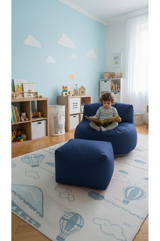 PATARA HOME Mila Kids Puff Koltuk & Oyun Koltuğu & Çocuk Koltuğu