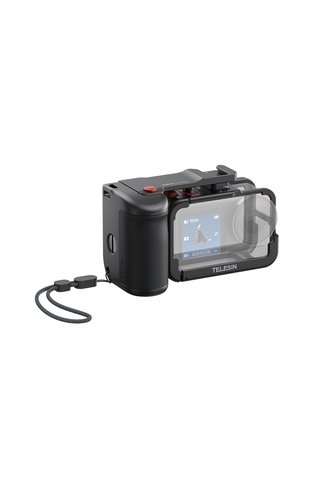 TELESIN DJI Osmo Action 3/4/5 Pro Uyumlu StreetGrip Kit (Alüminyum Metal)