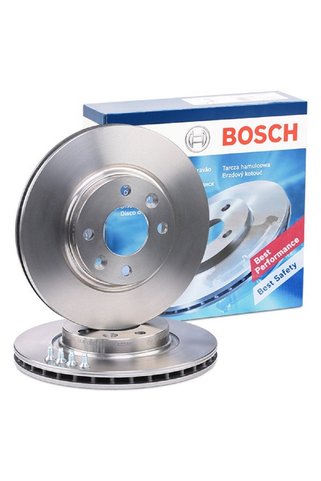 Bosch Fren diski; Ön Takım (2 Adet) RENAULT Clio IV 0.9 TCe 90 5/2012 - 12/2018 66 kW BH H4B 400