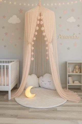 Bila Baby STQUEEN Premium Somon Tül Cibinlik Sineklik