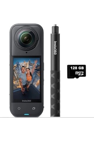 Insta360 X5 İnvisible 114cm Selfie Stick Bundle