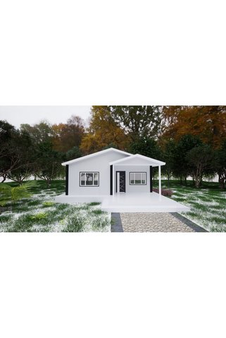 BALLİFE PREFABRİK 61 M2 PREFABRİK KONUT