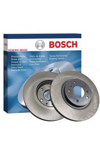 Bosch Fren diski; Ön Takım (2 Adet) FORD Transit Courier 1.6 TDCi 4/2014 - 12/2017 70 kW T3C...