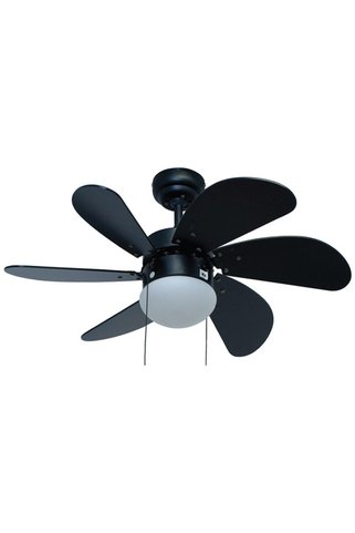 Kendal KCF279 DEKORATİF TAVAN VANTİ 60W 30"SİYAH AHSAP TAVAN VANTİLATÖR -Siyah - Ahşap