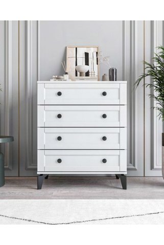 miracool Karin 4 Çekmeceli Şifonyer / %100 MDF