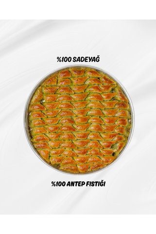 uzeller Birinci sınıf Özel Şöbiyet Bol Fıstıklı Sadeyağlı Kutulu 2 KG
