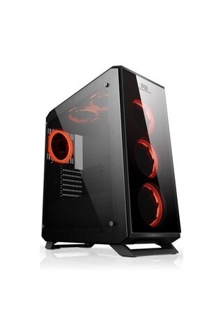 Power Boost Powerboost Vk-g3903s Psu Yok Usb3.0 Full Cam Yan Panel Full Siyah Halo Regular Rgb Fan Gaming Kasa