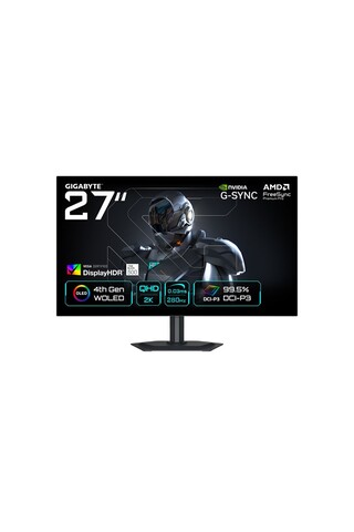 Gigabyte MO27Q28G WOLED 2K QHD 280Hz 0.03Ms, FreeSync Premium Pro,G-SYNC Compatible,DisplayHDR True