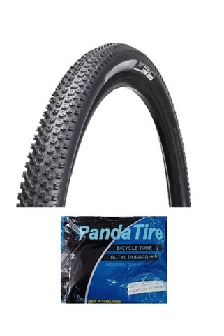 Chaoyang 27,5 Jant 27,5x2.10 Bisiklet Dış Lastiği 1 mm Zırhlı H-5129 + Plus Panda İç Lastik Seti