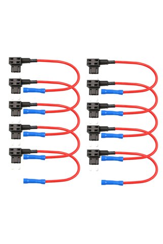 melonika Mini Bıçak Sigorta Çoklayıcı Fuse Tap 10 Adet