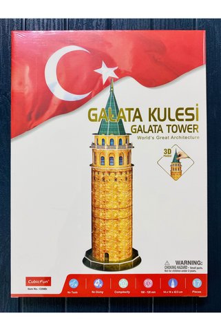 Cubic Fun Galata Kulesi 3D Puzzle