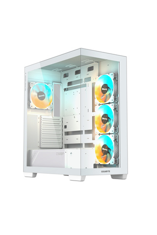 Gigabyte C500 GB-C500PI ST Panoramic Stealth Glass USB 3.0 USB-C ATX Mid Tower Gaming (Oyuncu) Kasas