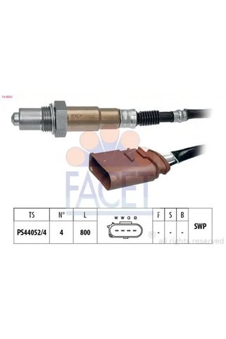 FACET 108055 Oksijen Sensoru 06B906265A 06B906265E