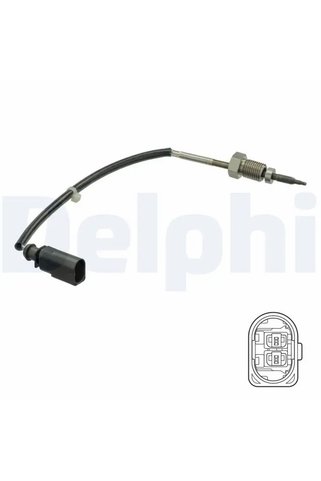 DELPHİ TS30251 Egzoz Sicaklik Sensoru 03L906088FQ 03L906088JK