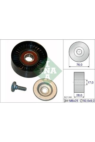 İna 532064810 Alternator Gergi Bilyasi A2712000570