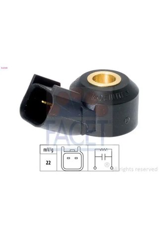 FACET 93141 Vuruntu Sensoru 1132002 1N1A12A699AA 6G430310009 Uyumlu
