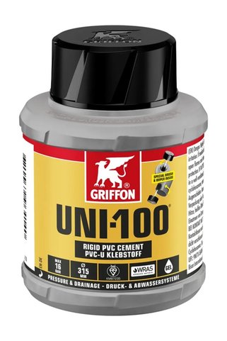 Griffon Pvc Boru Yapıştırıcısı 1 Litre UNI-100