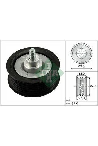 İna 532047710 Alternator Gergi Bilyasi 1372398 1496244 16080248 Uyumlu