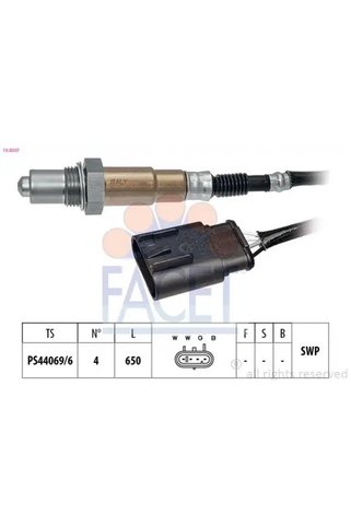 FACET 108207 Oksijen Sensoru 1846118 55220254 55246661 Uyumlu