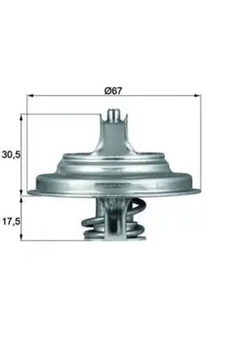 MAHLE TX5483D Termostat A0042031675