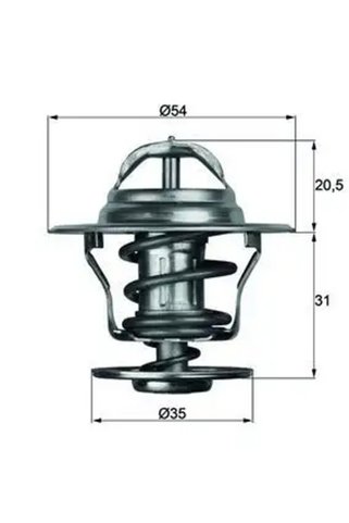 MAHLE TX1392D Termostat 1338028 1338038 1338051