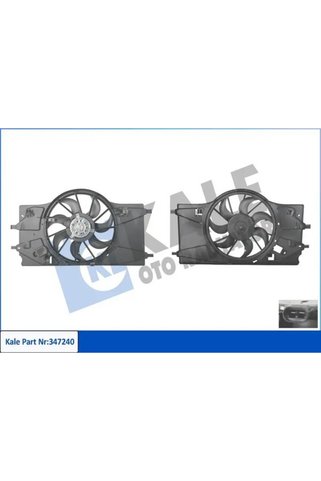 KALE 347240 Fan Motoru 214750014r 214810035r Uyumlu