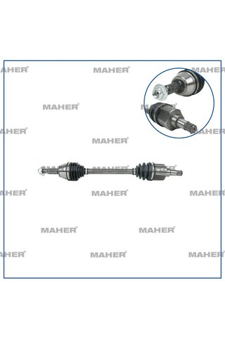 MAHER AKS KOMPLE ÖN COURIER 2014 / SOL 1.5TDCI M-T 614MM ET763B437AB