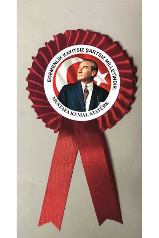 yıldızkurdelaankara 29 Ekim Cumhuriyet Bayramı Atatürk Kokart (25adet)